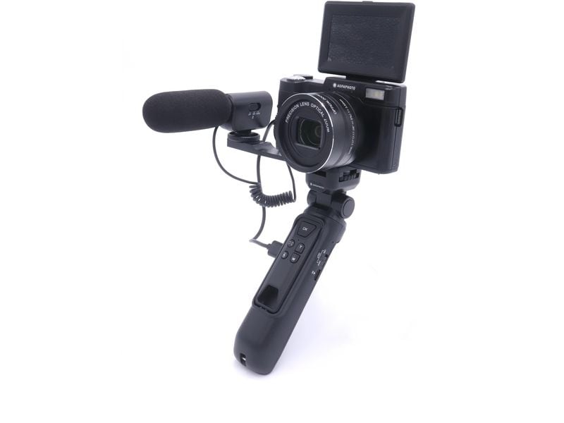 Agfa Fotokamera Realishot VLG4K-OPT Kompaktes Kamerapaket für Vlogging