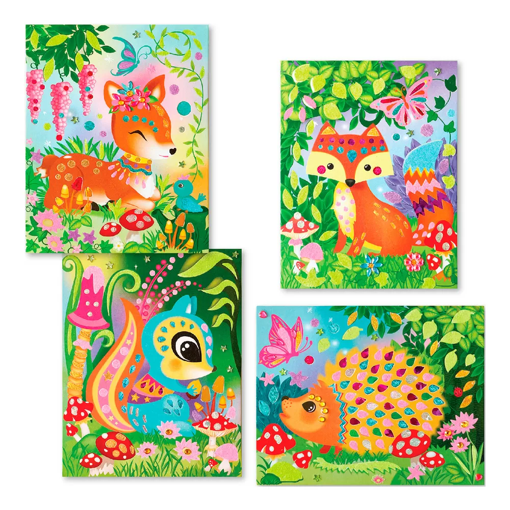BOX CANDIY Sand and Foil Art - Totally Woodlands - 1 stk
