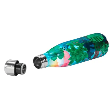 Step by Step Isolierte Edelstahl-Trinkflasche 