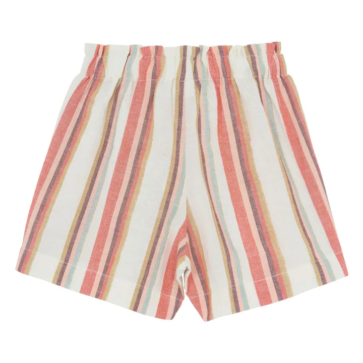 Bonton Short Rayé Ilovis | Rose