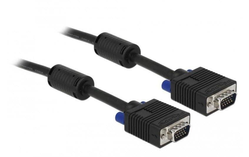 Kabel VGA - VGA, 5 mStecker auf Stecker, 5 m