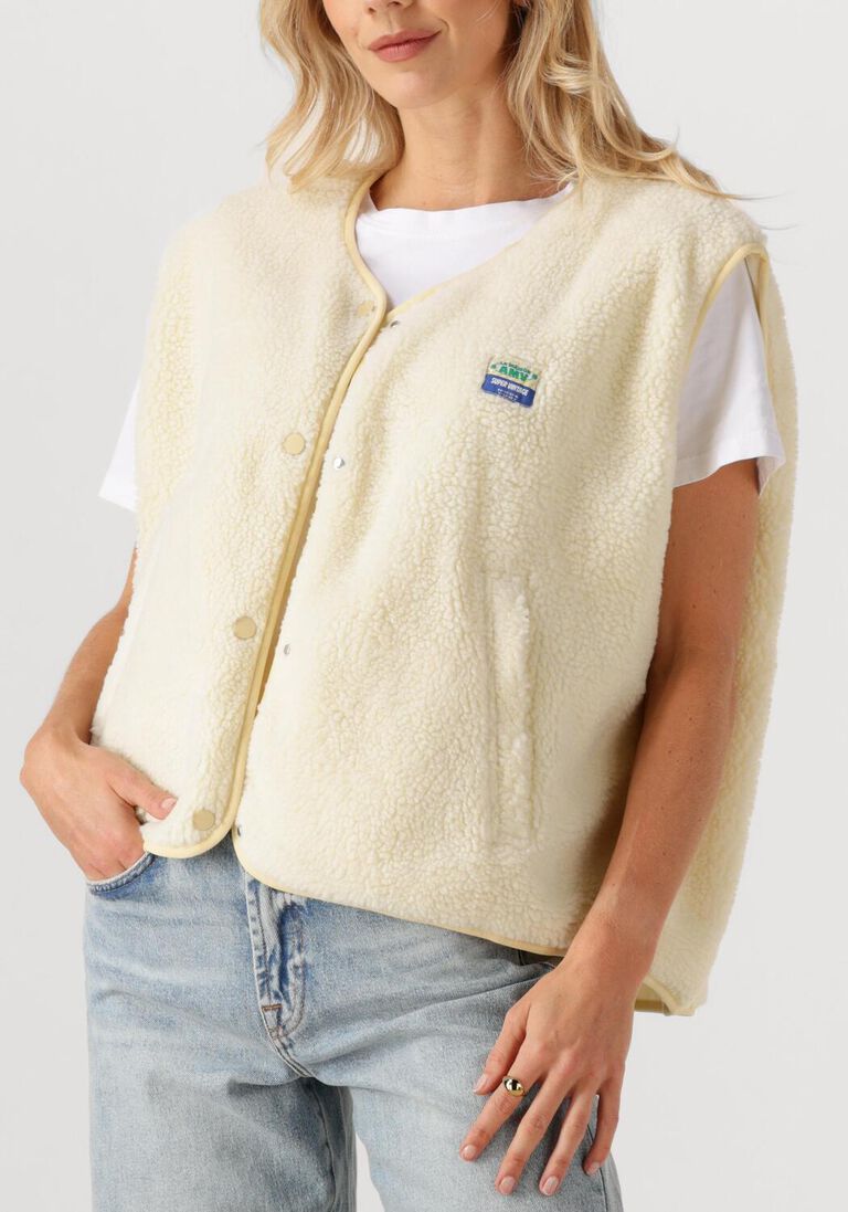 creme american vintage gilet hoktown