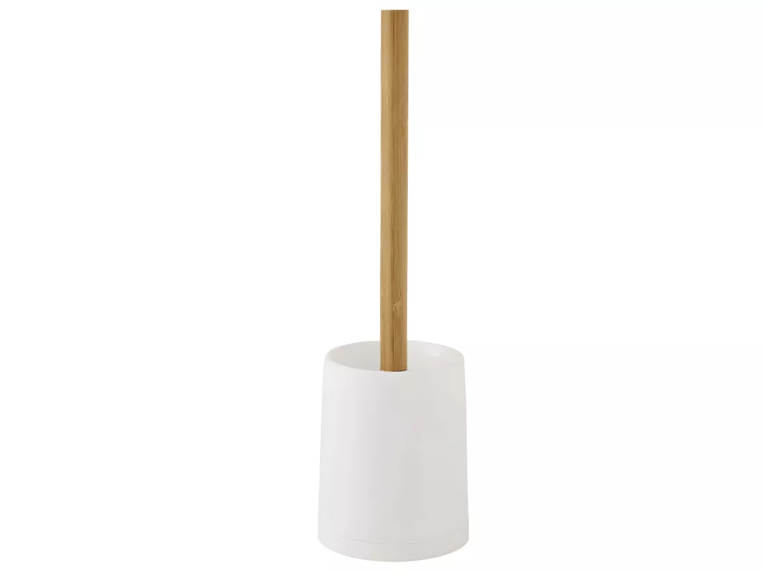 Brosse wc blanc 10x38cm