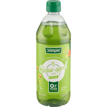 Slimpie Cactus-Appel Smaak Siroop 650 ml