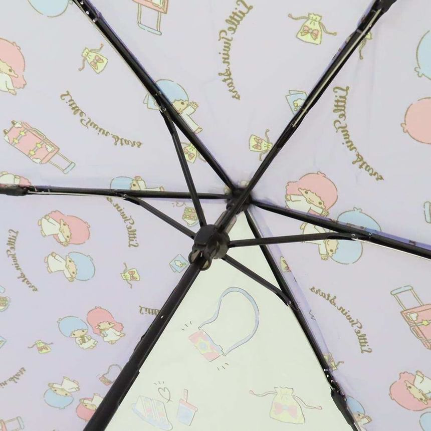 J'S PLANNING - Sanrio - Kleine Twin Stars Compacte Paraplu