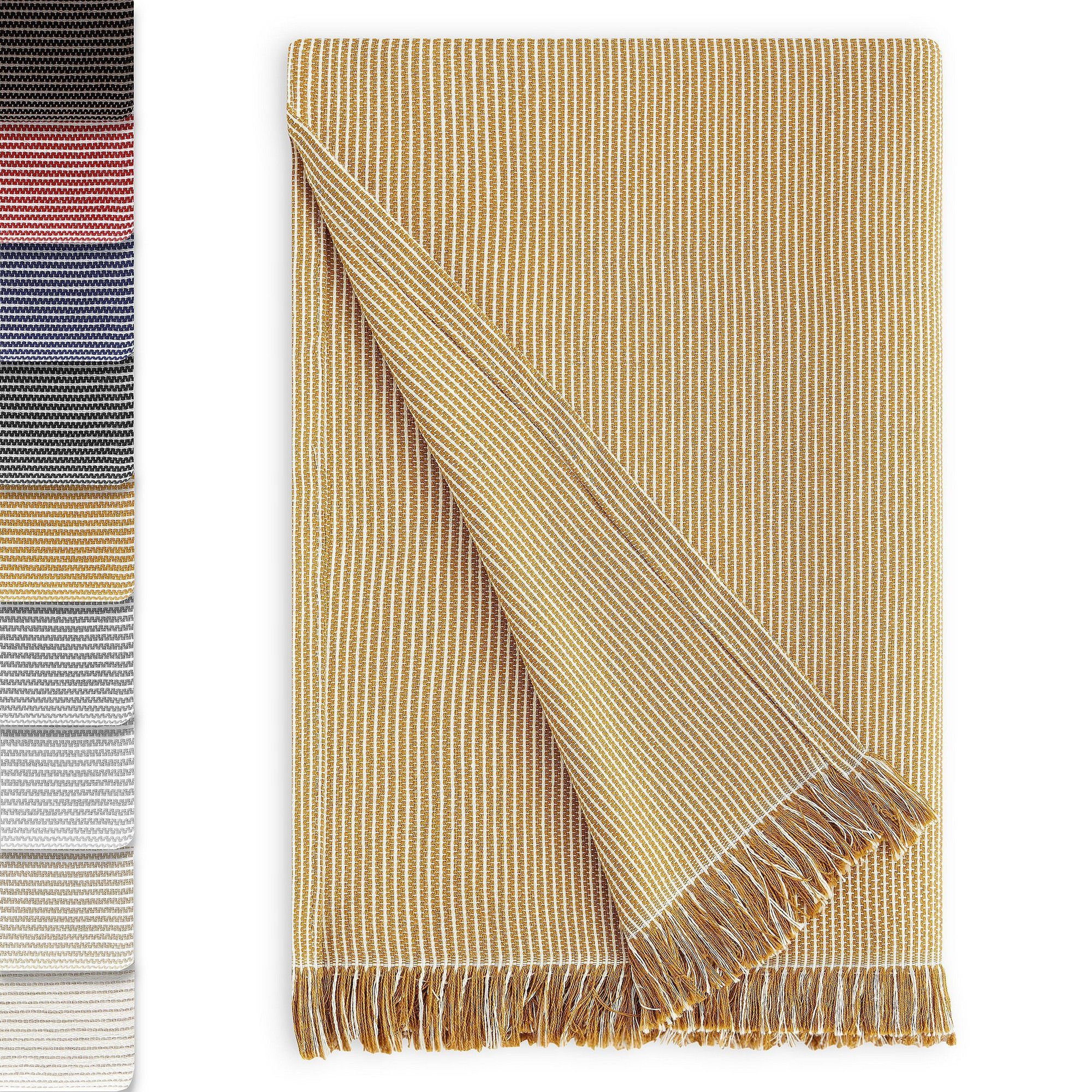 Colcha multiuso Plaid Paul 180 x 260 cm Caramelo