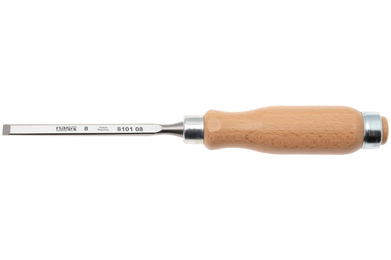 Narex Wood Line Profi Bevel Edge Chisel 810108, steekbeitel, 8 mm