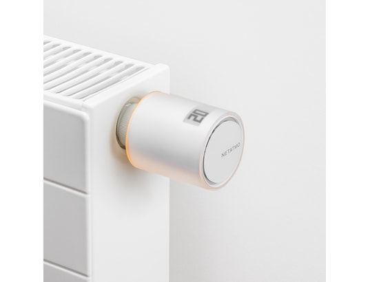 NETATMO - Thermostat intelligent NVP01-FR StarterPack-Têtes Thermost chauff collec
