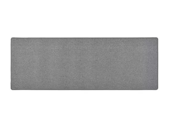 Tapis de couloir gris foncé 50x150 cm