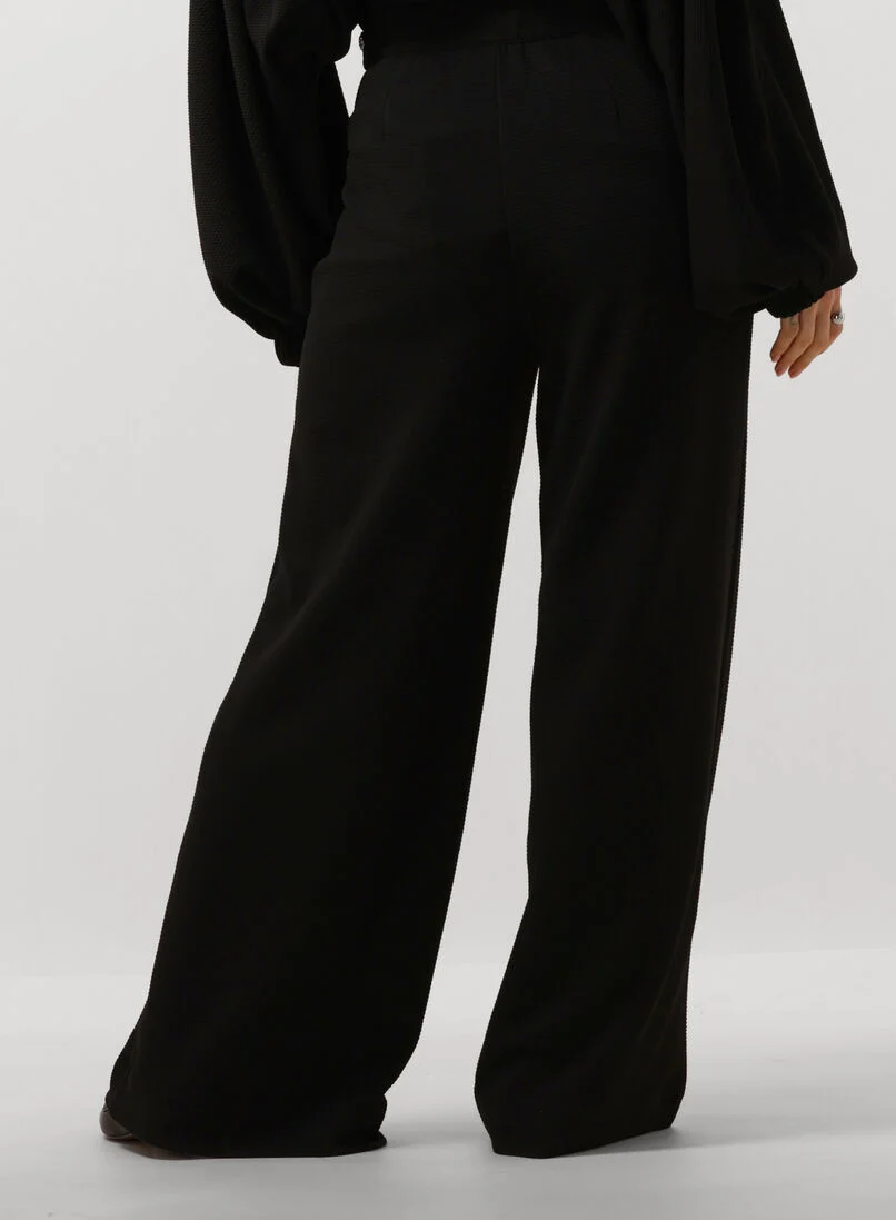 CO\\'COUTURE zwarte co'couture wijde broek hazelcc wide long pant