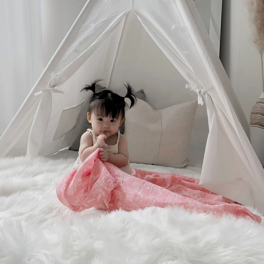 aden + anais™ essentials Pucktuch flowers bloom 4er-Pack
