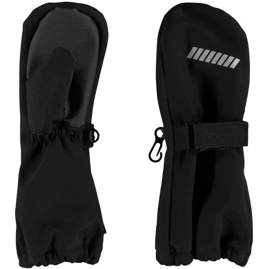 name it Fäustlinge Nmnalfa Black