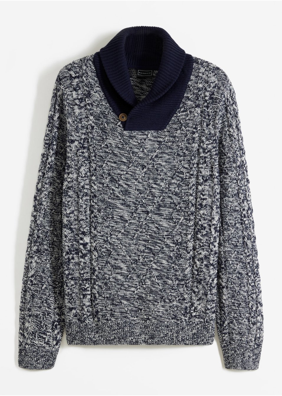 Pull à col châle