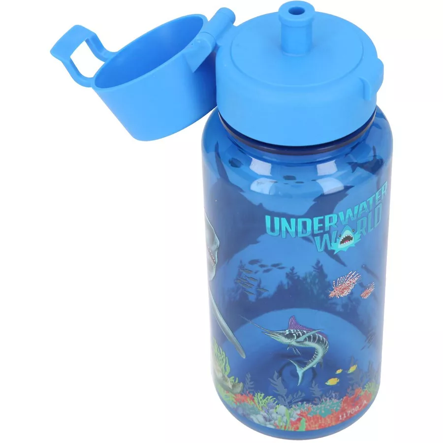 Depesche Trinkflasche Underwater Dino World 400 ml blau