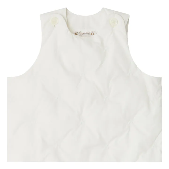 Bonpoint Gigoteuse Coton Bio Cerises Joujou | Blanc