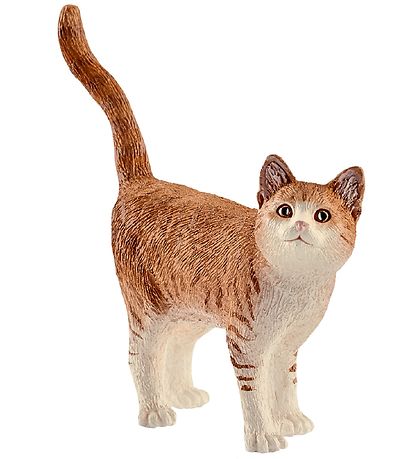 Schleich Dyr - St?ende Kat - H: 5,6 cm 13836