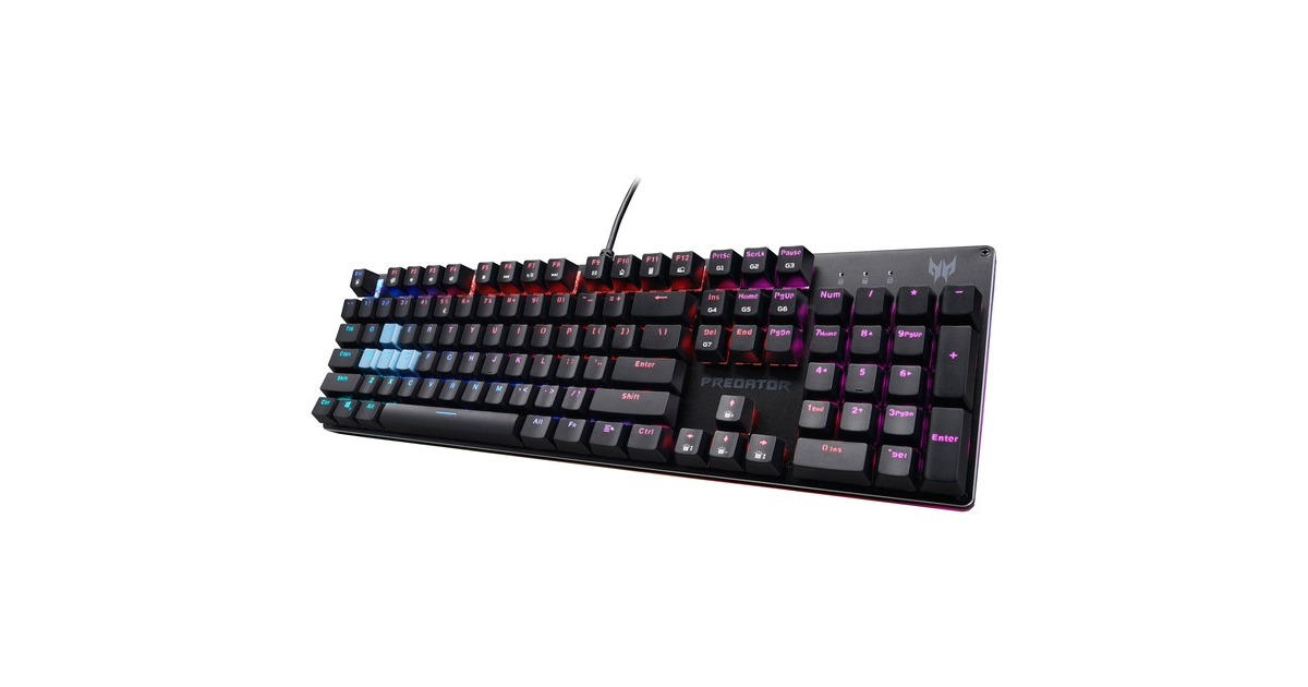 AcerPredator Aethon 303, gaming toetsenbord  (Zwart, US lay-out)