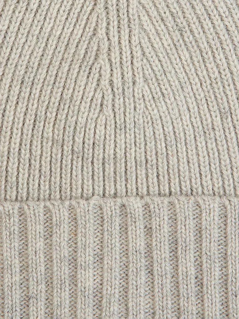 BARBOUR Mütze - Haube CARLTON hellgrau
