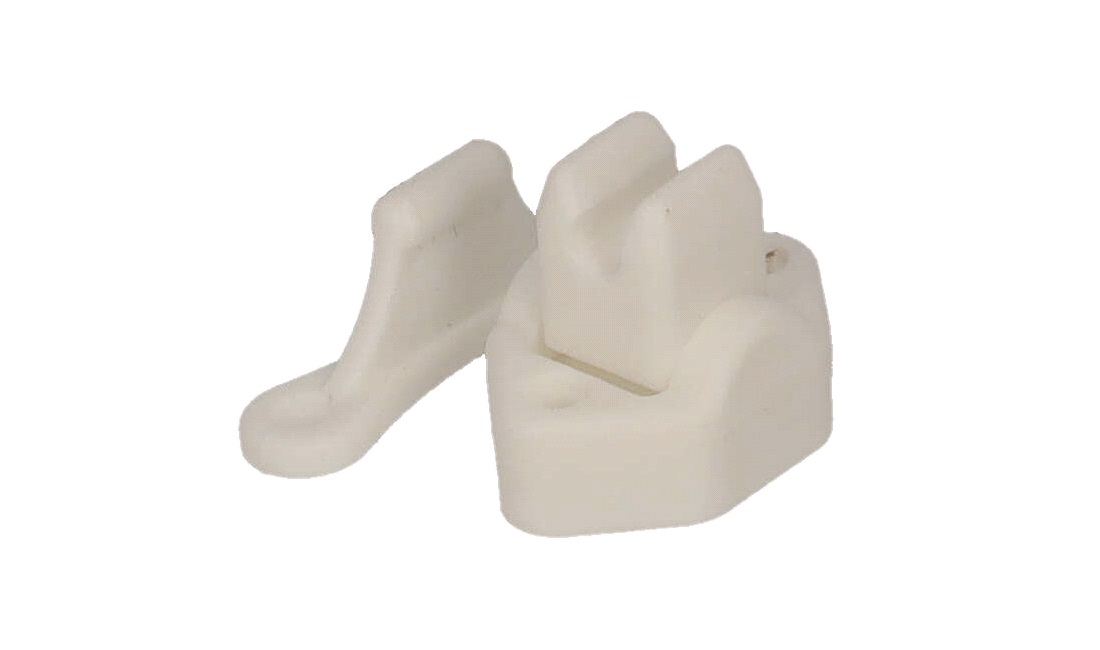 Dørholder, hvid, 9mm