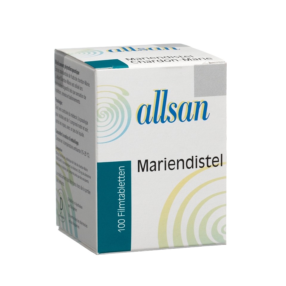 ALLSAN Mariendistel Filmtabl Ds 100 Stk