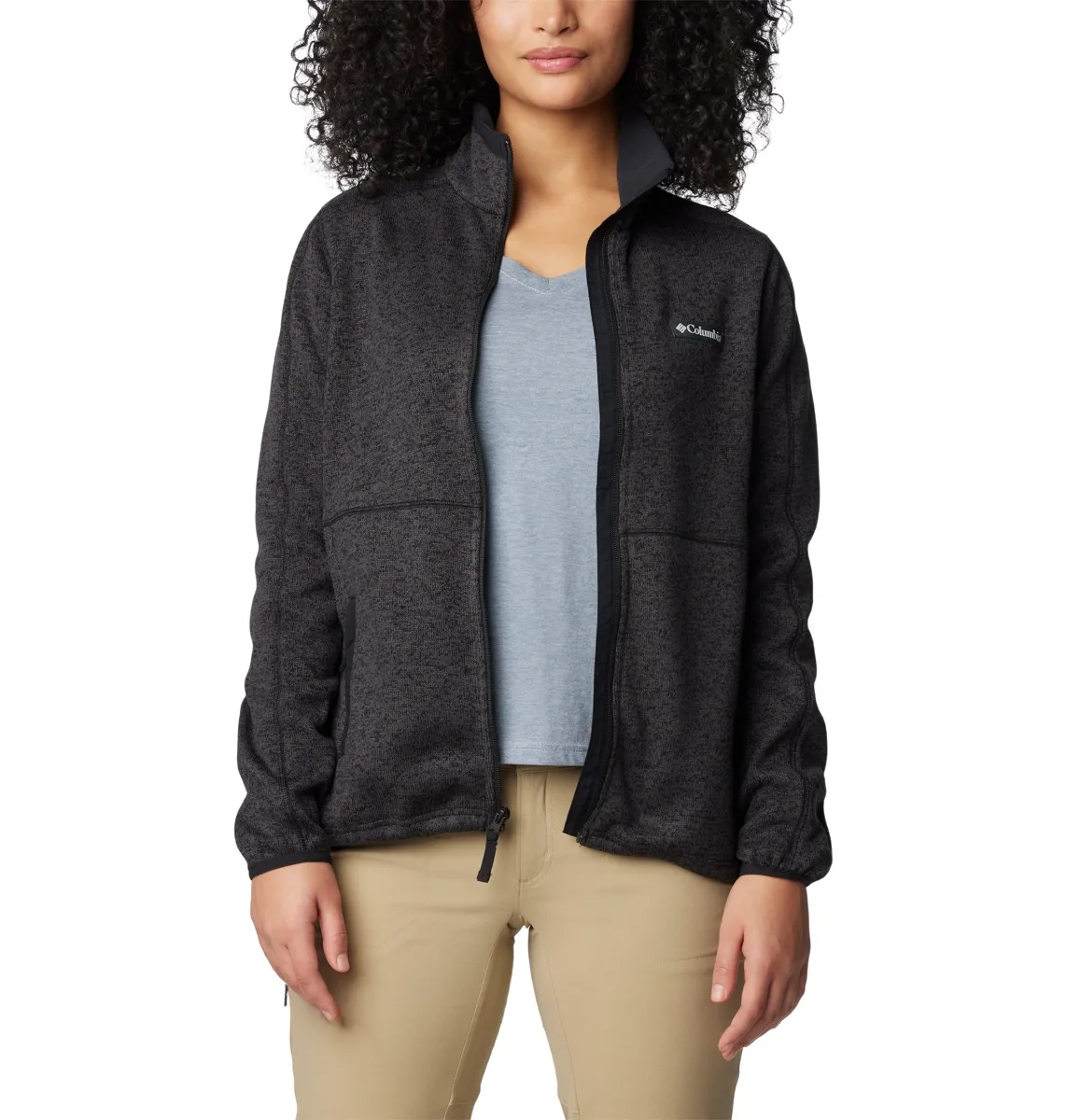 Columbia Sweater Weather Full Zip Ii Black Heather