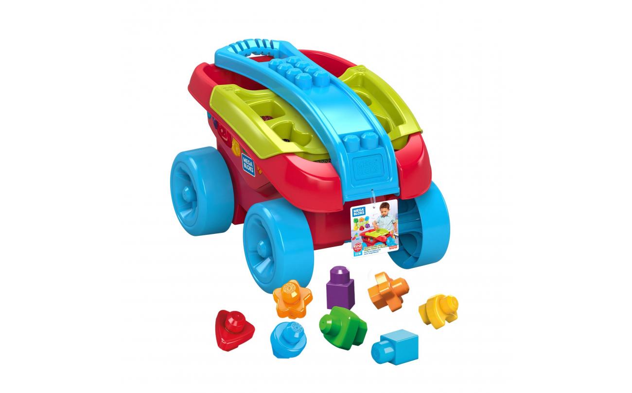 Fisher Price Mega Bloks Vormensorteerwagen