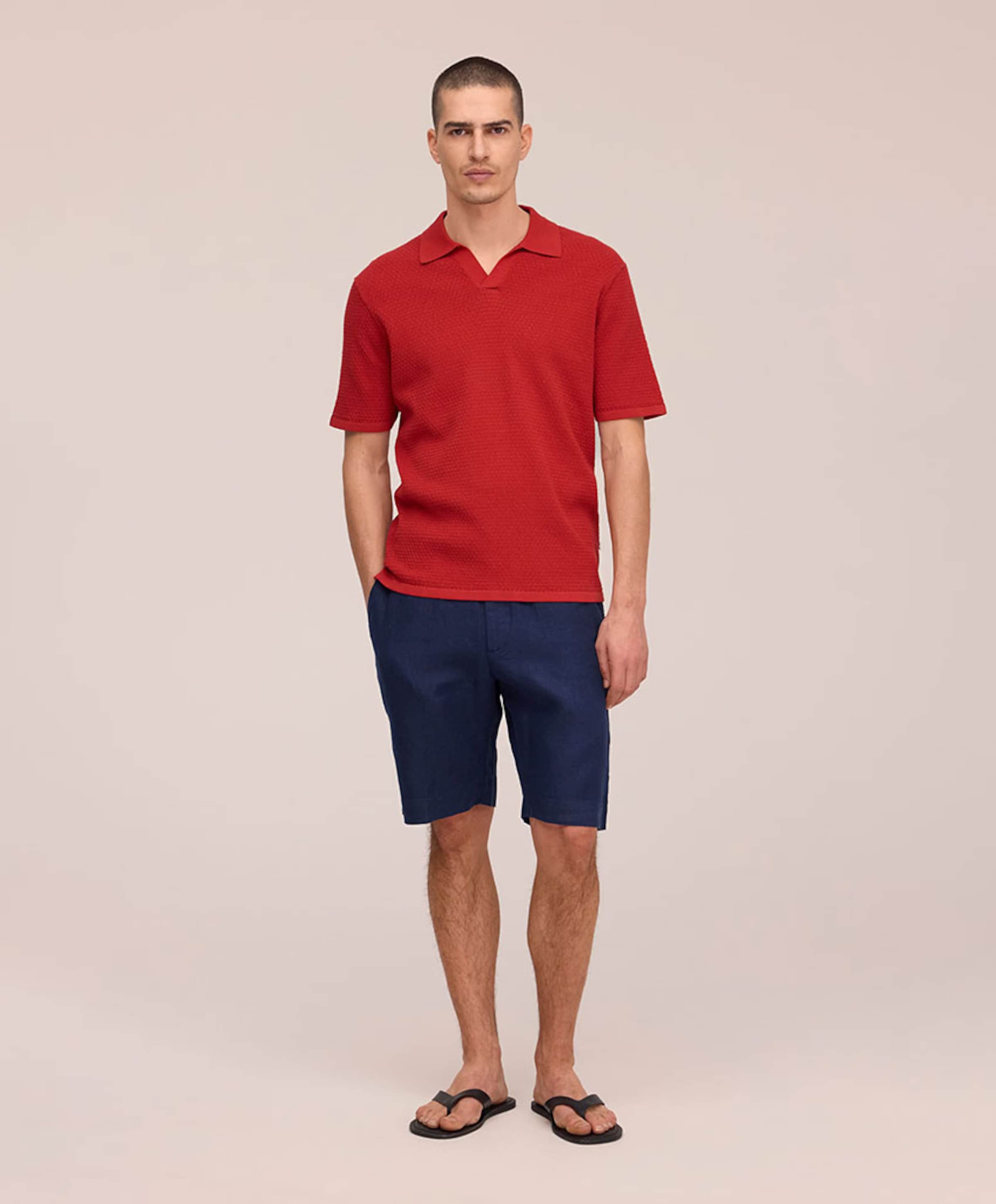 NN.07 Heren polo rood