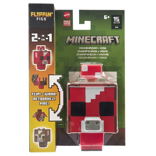 Minecraft -Flippin' Figur 2in1 - Sammelfigur - 1 Stück