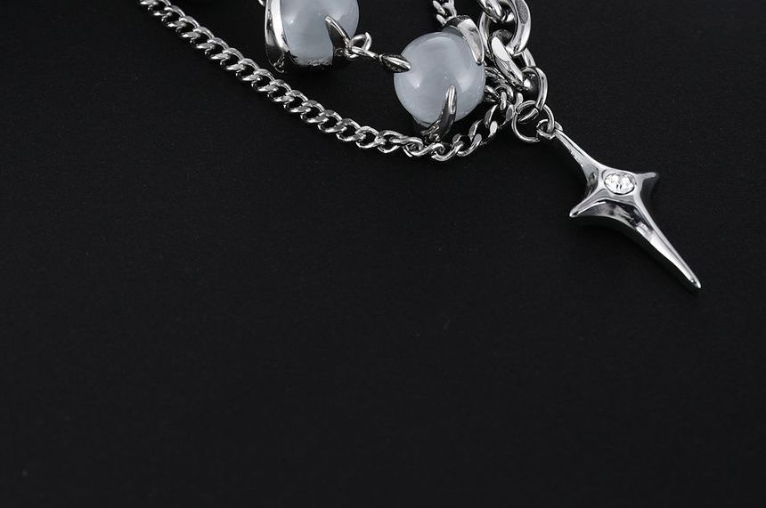 Black Degree - Ster gelaagde ketting