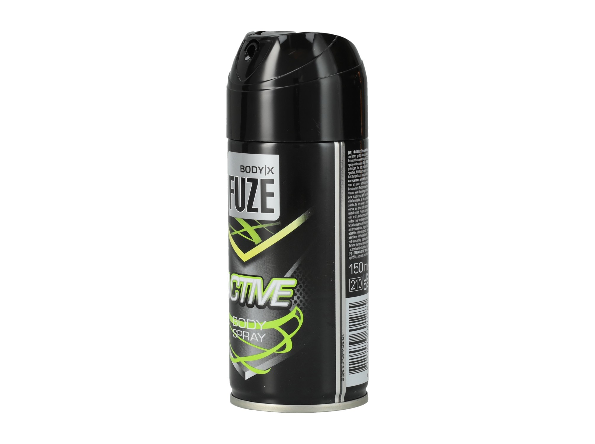 DESODORIZANTE BODY-X FUZE ACTIVE 150ML