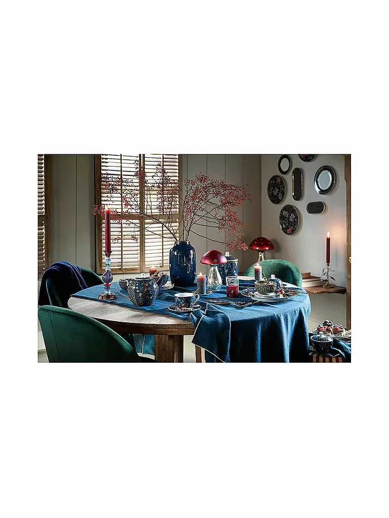 PIP STUDIO Dessertteller BERRY BLUES 17cm Blue dunkelblau