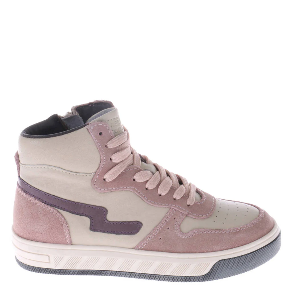Red Code leren sneakers roze multi
