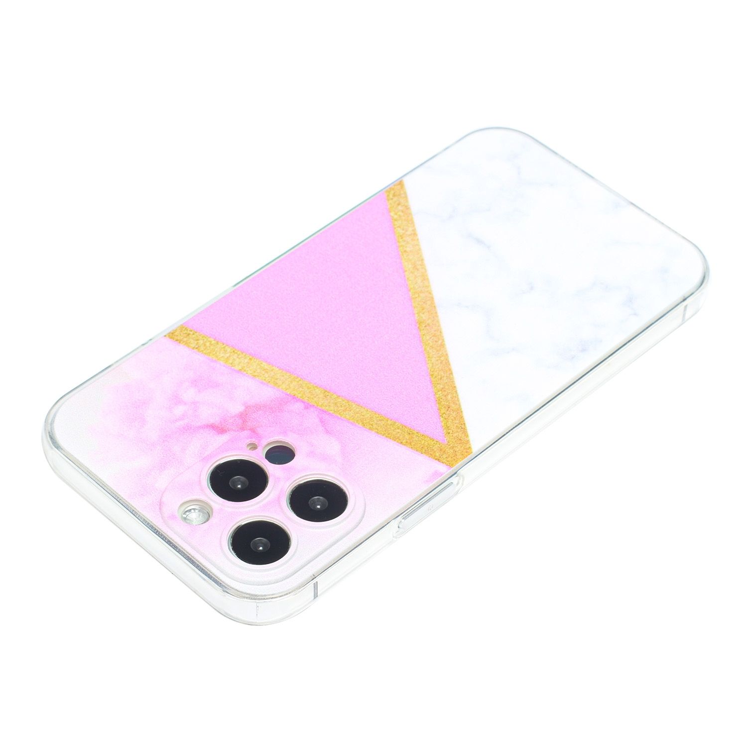 Hülle Handy Schutz für Apple iPhone 12 Pro Max Case Cover Bumper Schale Tasche