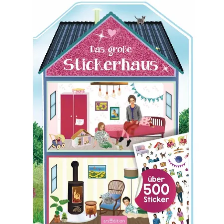 ars Edition Das große Stickerhaus