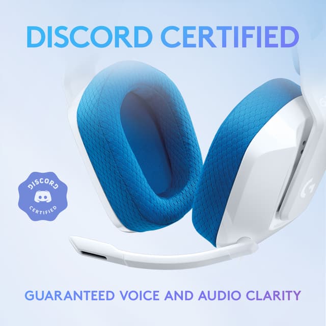 Logitech G335 gaming headset (hvid)