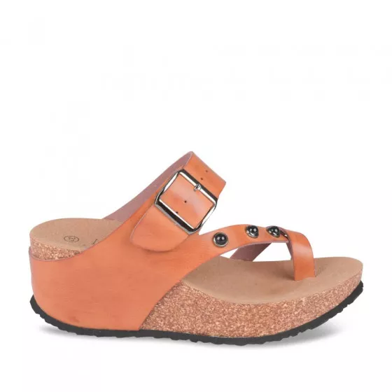 Mules COGNAC LADY GLAM