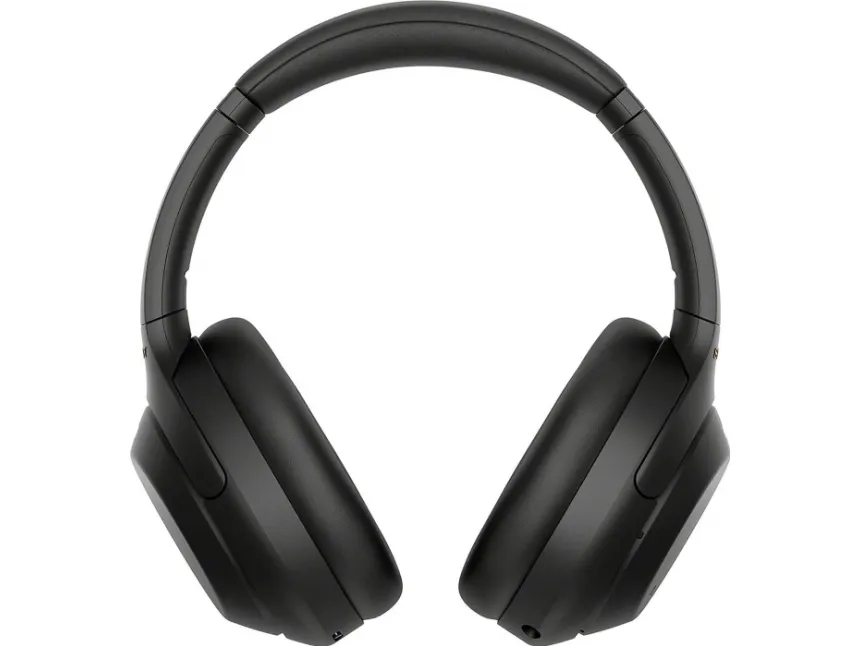 Sony WH-1000XM4 - Hovedtelefoner med mik. - fuld størrelse - Bluetooth - trådløs, kablet - NFC - aktiv støjfjerning - 3,5 mm jackstik - sort