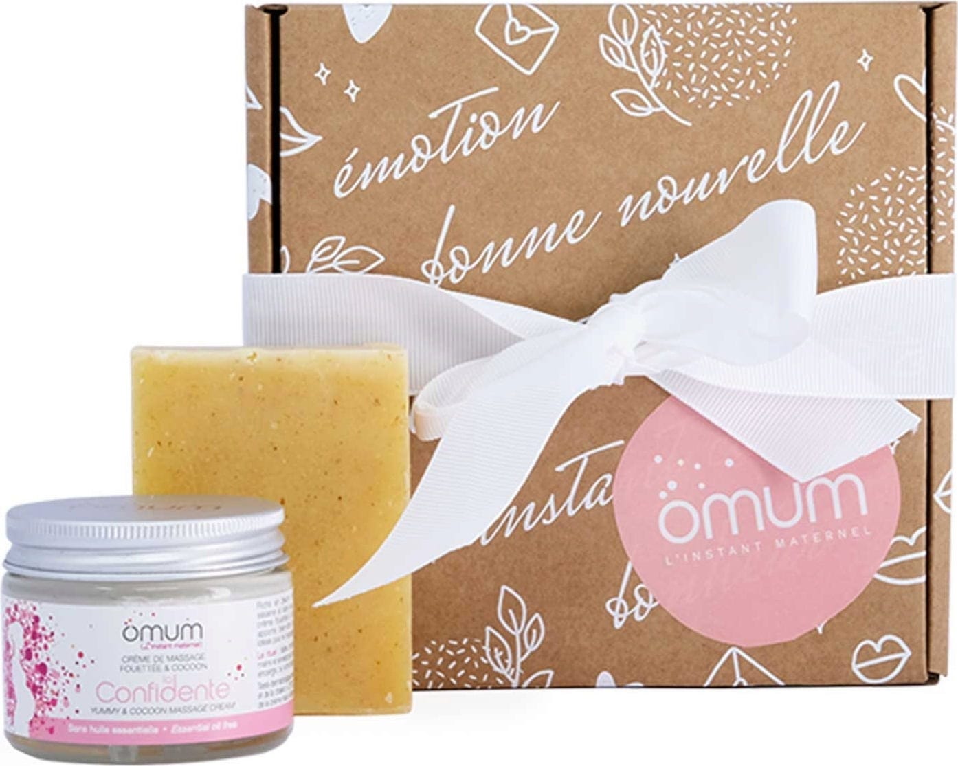 Omum  L'instant câlin Gratulationsbox für werdende Mütter, 1 Stück