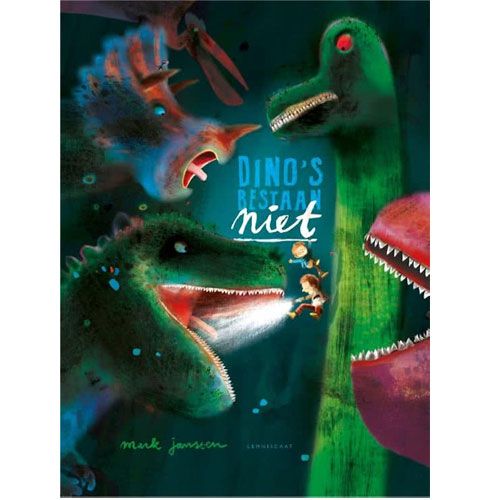 Uitgeverij lemniscaat uitklapboek dino's bestaan niet