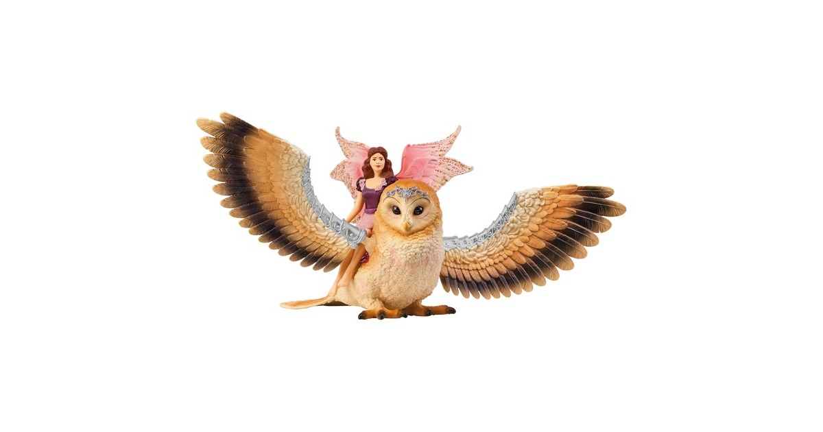 Schleich Bayala - Elf op Glitteruil V2 speelfiguur  (70789)
