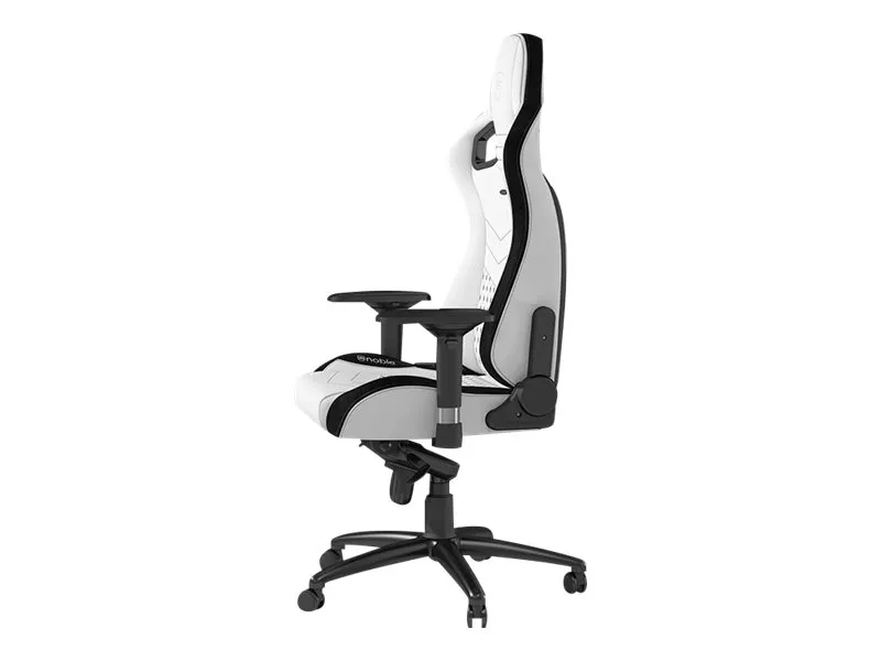noblechairs Epic, Polstret sæde, Polstret ryglæn, Sort, Hvid