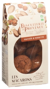 Biscuiterie Makronen Haselnuss glutenfrei Bio, 130 g