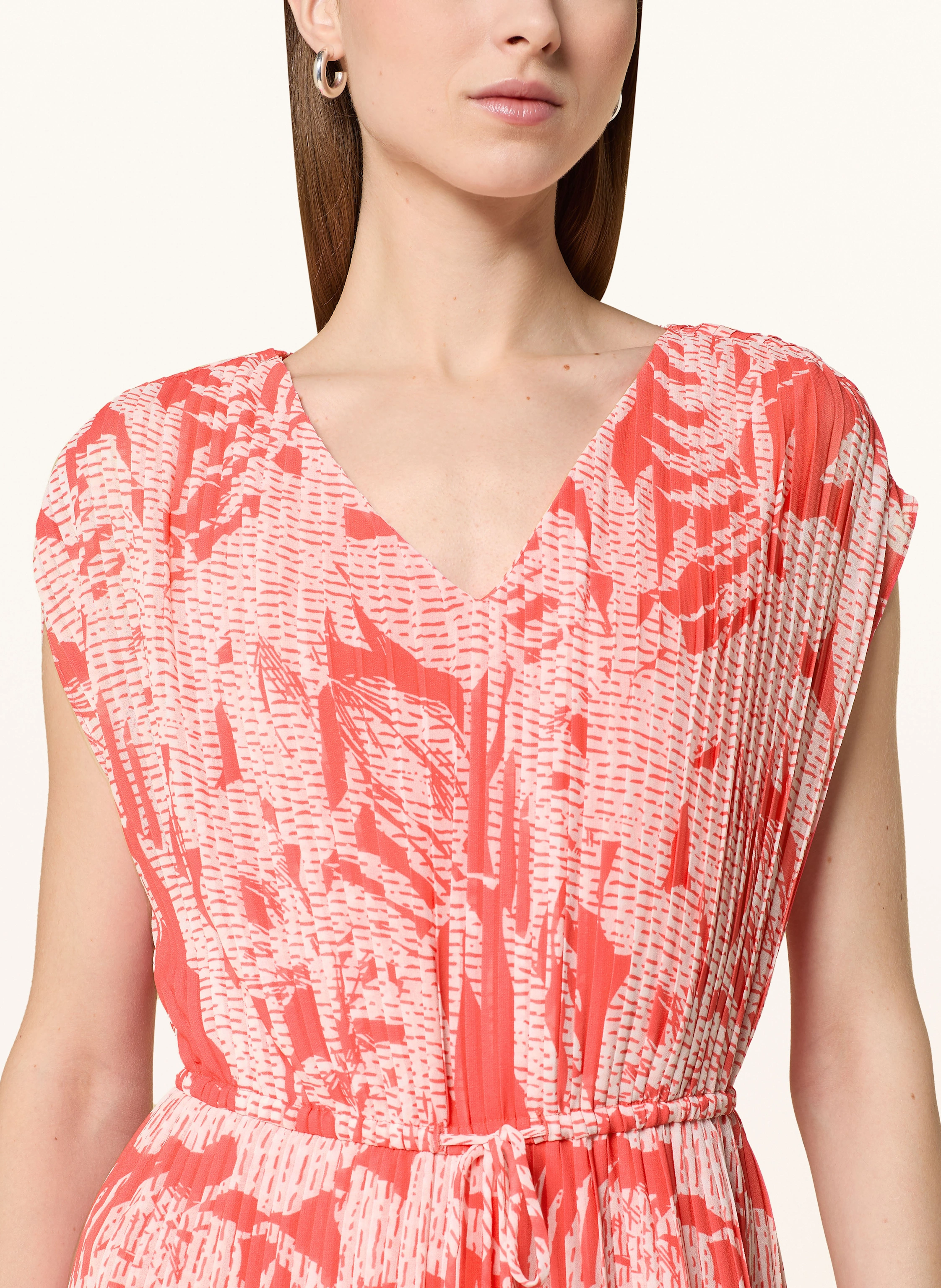 comma Jumpsuit mit Plissees