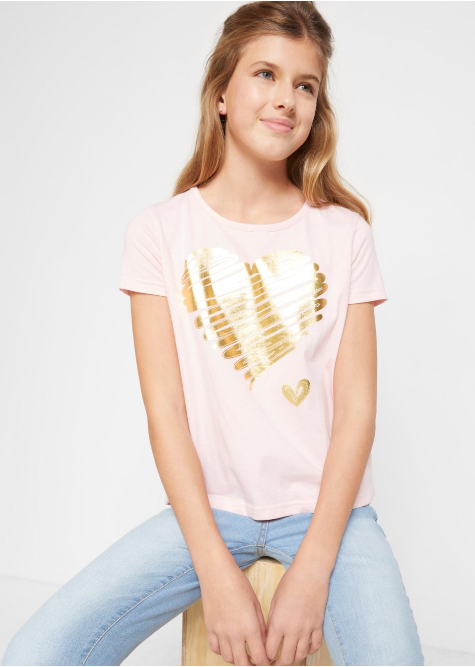 Lot de 2 T-shirts fille