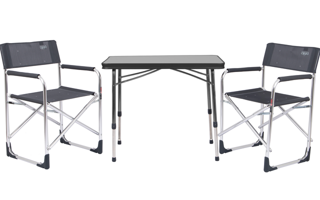 Crespo Tischgruppe Vanlife Set 3-tlg. (2 Campingstühle und Campingtisch)