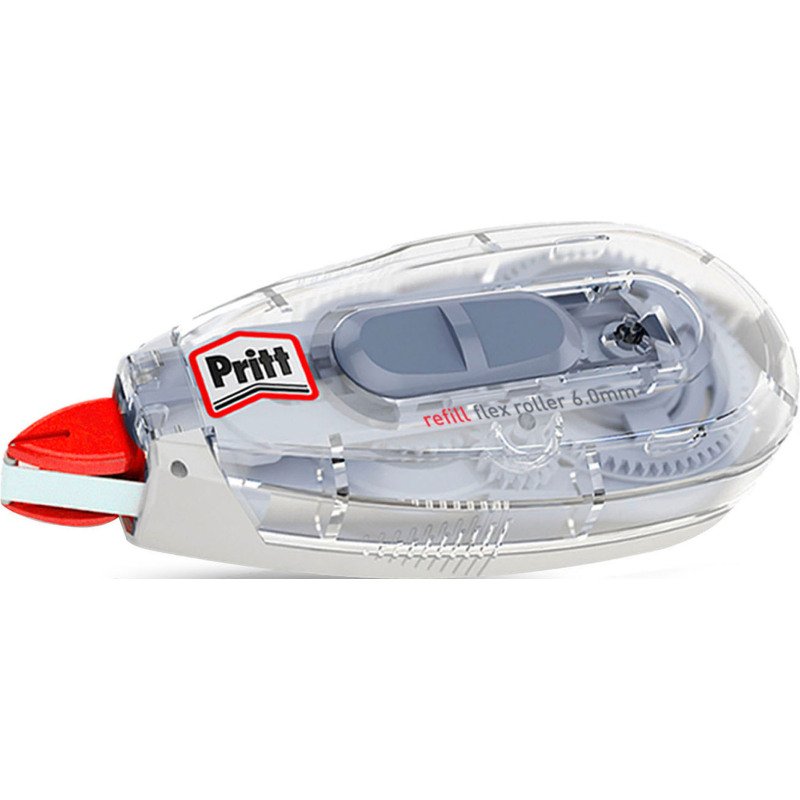 Correcteur à sec Flex Roller PRITT Roller rechargeable largeur 6 mm - Longueur 12 m