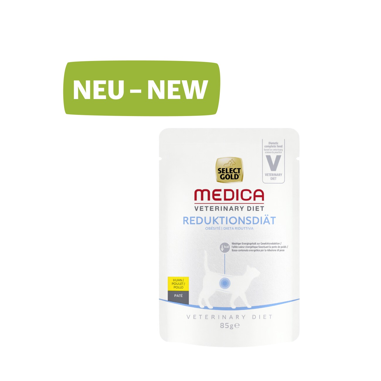 SELECT GOLD Medica Reduktionsdiät Huhn 12x85 g