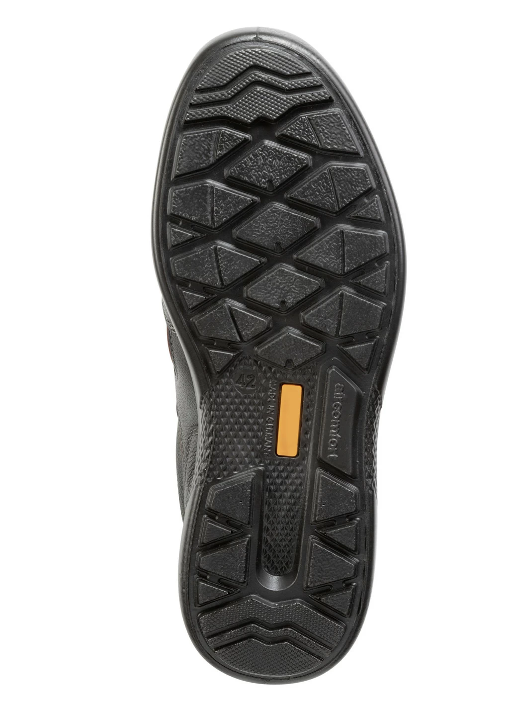 Schnürschuh aus Nappaleder mit Nubukleder-Besätzen