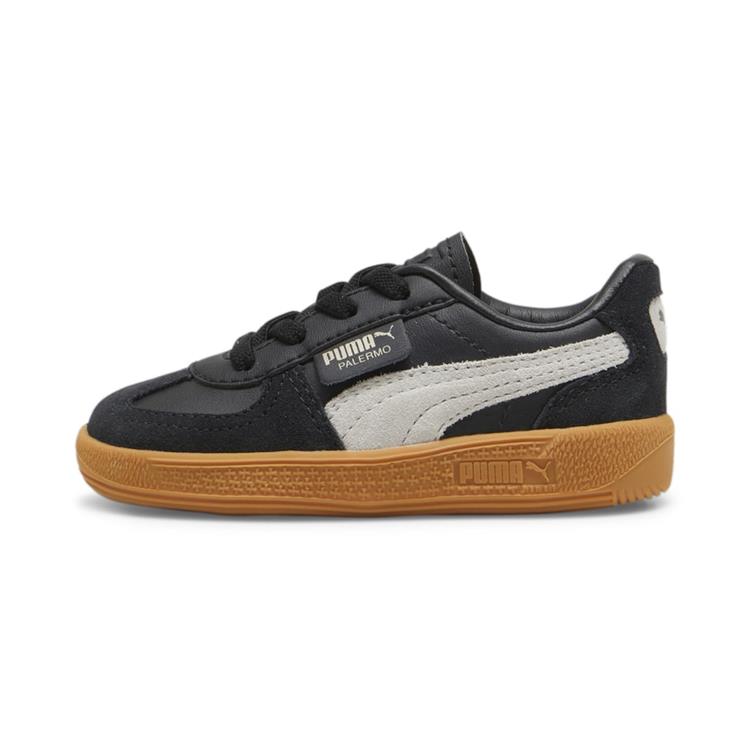 PUMA PALERMO LTH AC INF 397277 PUMA-BLACK-FEATHER-GRAY-GUM