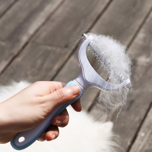 Escova para animais de estimação MyPetCare, azul